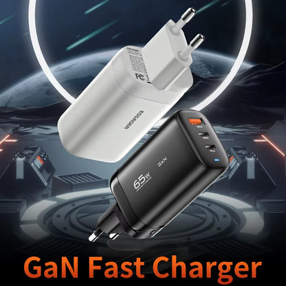 Essager 65W Gan USB Typ C Ladegerät Für Laptop PPS 45W 25W Schnellladung Für Samsung Xiaomi Realme Mobile Iphone15 14 13 Pro Telefon