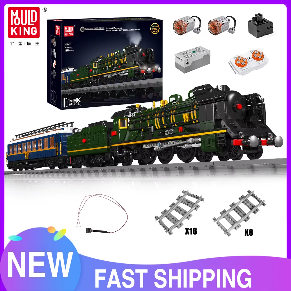 Schimmel König 12025 Technischen Zug Baustein Orientieren Express-Französisch Eisenbahnen Sncf 231 Dampfloko Motive Kinder Weihnachts Geschenk