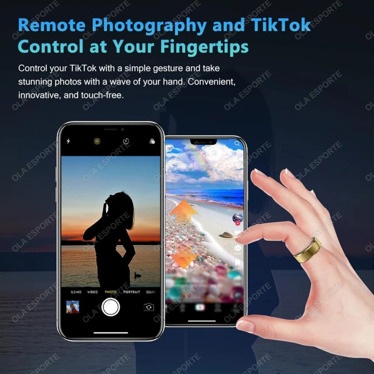 2025 Smart Ring Blutdruck Herzfrequenz Schlafüberwachung Smartring IP68 & 5ATM Wasserdichter Multisportmodus Smartring Mann Frauen