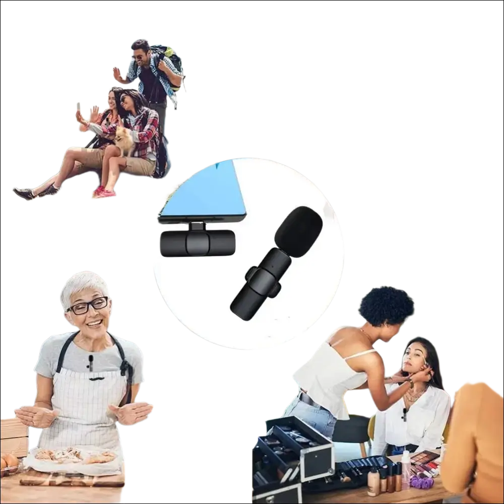 Kompakter Wireless Mikrofon für Kreative.